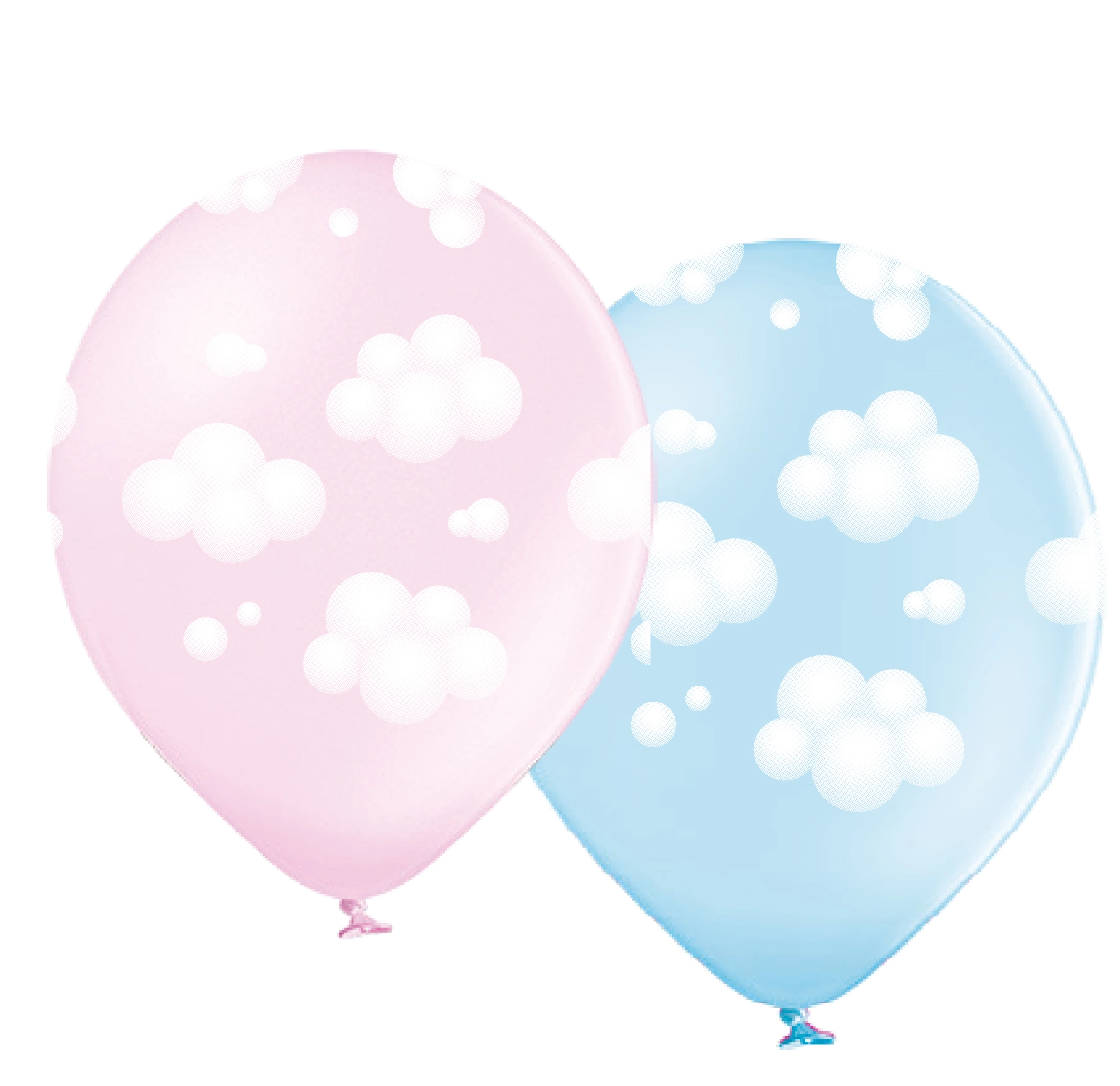 13ｲﾝﾁ　ｸﾗｳﾄﾞ ﾋﾟﾝｸ&ｽｶｲﾌﾞﾙｰ