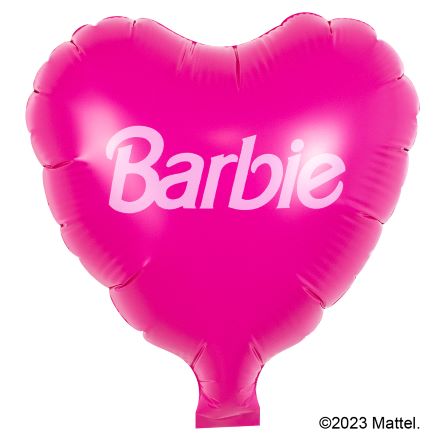 【130MMﾊｰﾄ】BARBIE ｼﾙｴｯﾄﾏｼﾞｪﾝﾀ