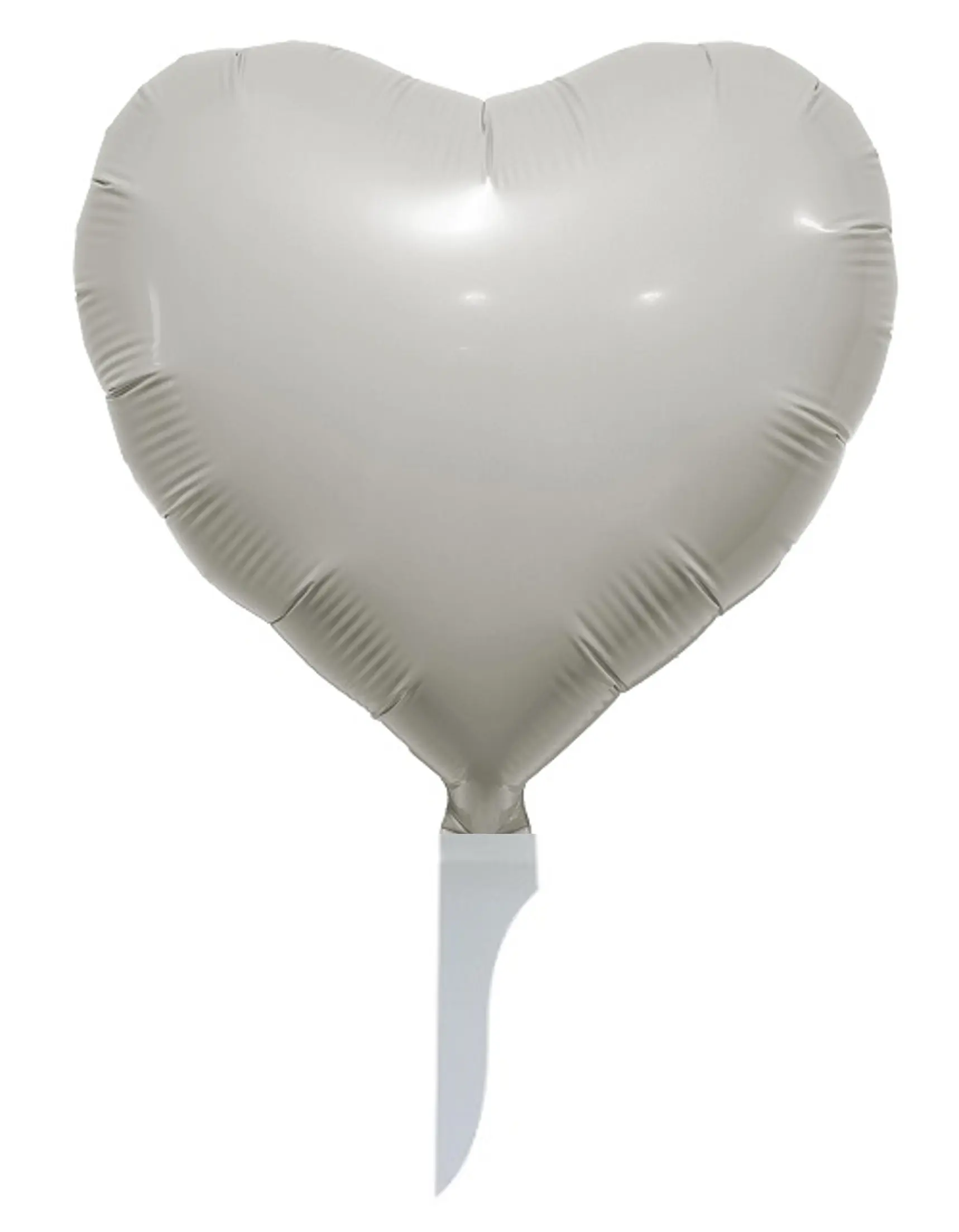 【25cm】 ﾊｰﾄ ﾑｰﾝｸﾞﾚｰ ｼｰﾙ付 5341