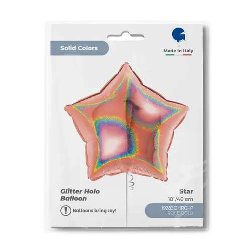 【18ｲﾝﾁ】ｽﾀｰ ﾎﾛｸﾞﾗﾑ ﾛｰｽﾞｺﾞｰﾙﾄﾞ 19283GHRG-P