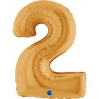 【40ｲﾝﾁ】ﾅﾝﾊﾞｰ 2  ｺﾞｰﾙﾄﾞ 022G-P