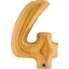 【40ｲﾝﾁ】ﾅﾝﾊﾞｰ 4  ｺﾞｰﾙﾄﾞ 024G-P