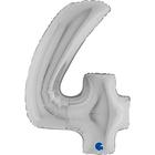 【40ｲﾝﾁ】ﾅﾝﾊﾞｰ 4  ｼﾙﾊﾞｰ 094S-P