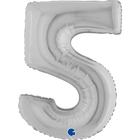 【40ｲﾝﾁ】ﾅﾝﾊﾞｰ 5  ｼﾙﾊﾞｰ 095S-P