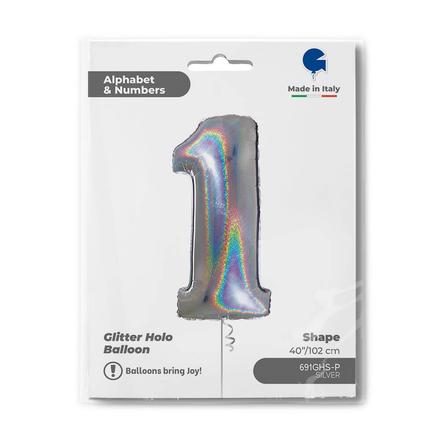 【40ｲﾝﾁ】ﾅﾝﾊﾞｰ 1  ｸﾞﾘｯﾀｰｼﾙﾊﾞｰ 691GHS-P