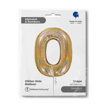 【40ｲﾝﾁ】ﾅﾝﾊﾞｰ 0  ｸﾞﾘｯﾀｰｺﾞｰﾙﾄﾞ 720GHG5-P