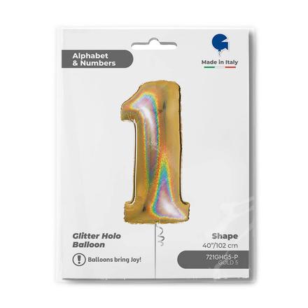 【40ｲﾝﾁ】ﾅﾝﾊﾞｰ 1  ｸﾞﾘｯﾀｰｺﾞｰﾙﾄﾞ 721GHG5-P