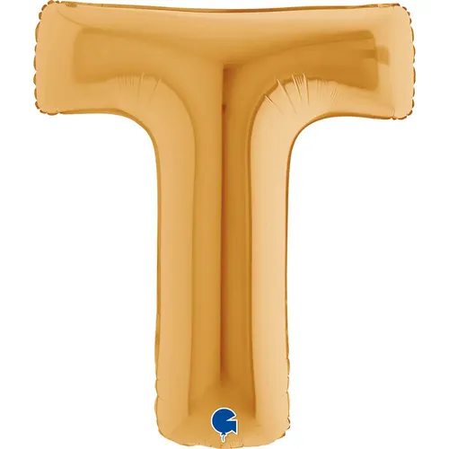 【40インチ】レター T ゴールド