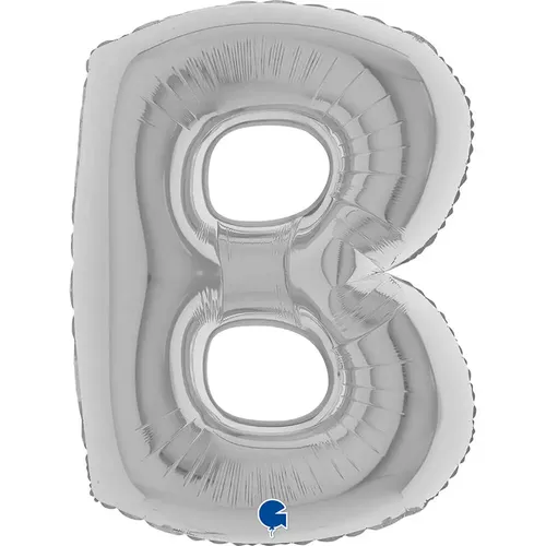 【40インチ】レター B シルバー