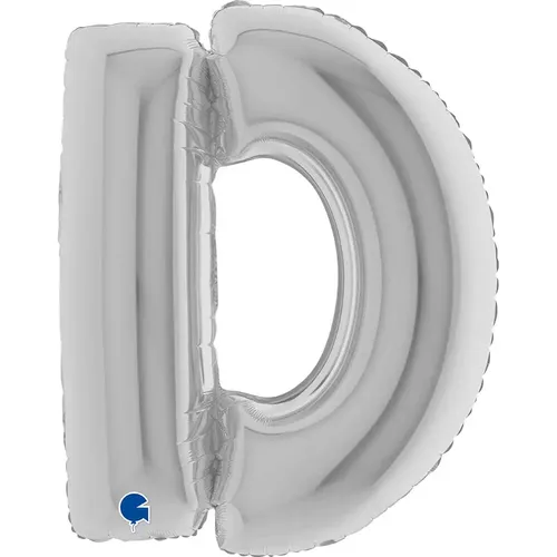 【40インチ】レター D シルバー