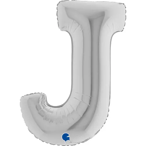 【40インチ】レター J シルバー