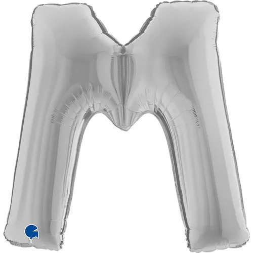 【40インチ】レター M シルバー