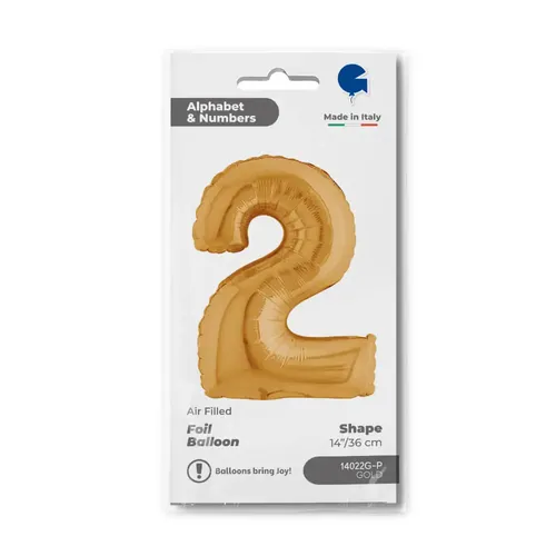 【14ｲﾝﾁ】ﾅﾝﾊﾞｰ2 ｺﾞｰﾙﾄﾞ 14022G-P