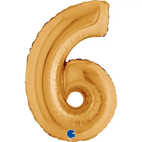 【14ｲﾝﾁ】ﾅﾝﾊﾞｰ6 ｺﾞｰﾙﾄﾞ 14026G-P