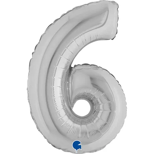 【14ｲﾝﾁ】ﾅﾝﾊﾞｰ6 ｼﾙﾊﾞｰ 14096S-P