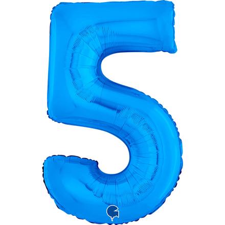【7ｲﾝﾁ】ﾅﾝﾊﾞｰ 5 ﾌﾞﾙｰ