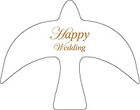 ｳｨﾝｸﾞかもめ H.WEDDING Gﾌﾟﾘﾝﾄ(100)