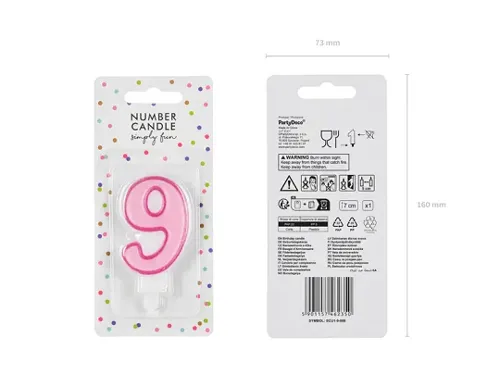 【ｷｬﾝﾄﾞﾙ】ﾅﾝﾊﾞｰ9 ﾋﾟﾝｸ