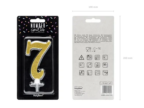 【ｷｬﾝﾄﾞﾙ】ﾅﾝﾊﾞｰ7 ｺﾞｰﾙﾄﾞ