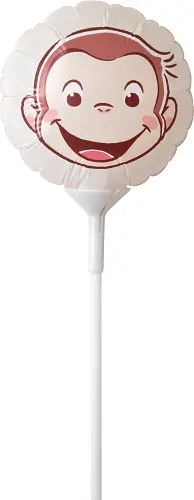 おさるのｼﾞｮｰｼﾞ ｽﾃｨｯｸﾊﾞﾙｰﾝ ﾊﾟｽﾃﾙｼﾞｮｰｼﾞ