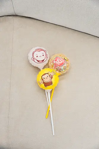 おさるのｼﾞｮｰｼﾞ ｽﾃｨｯｸﾊﾞﾙｰﾝ ﾊﾟｽﾃﾙｼﾞｮｰｼﾞ