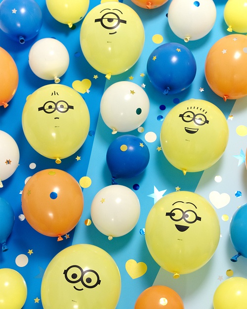 ミニオンズ　5個入りバルーン