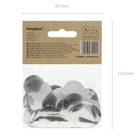 ｺﾝﾌｪﾃｨｻｰｸﾙ ｼﾙﾊﾞｰ　KONS45-018