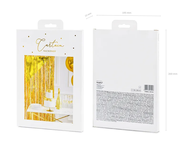 PG ﾊﾟｰﾃｨｰｶｰﾃﾝ ｺﾞｰﾙﾄﾞ CRT-019